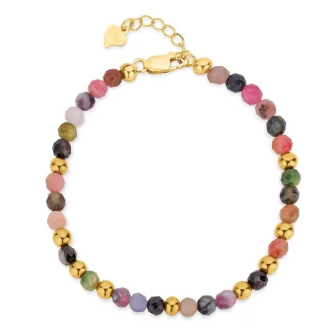 mehrfarbigen Armband mit Turmalin