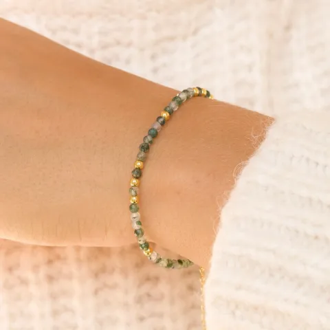 Armband mit Achat - Loom Stones