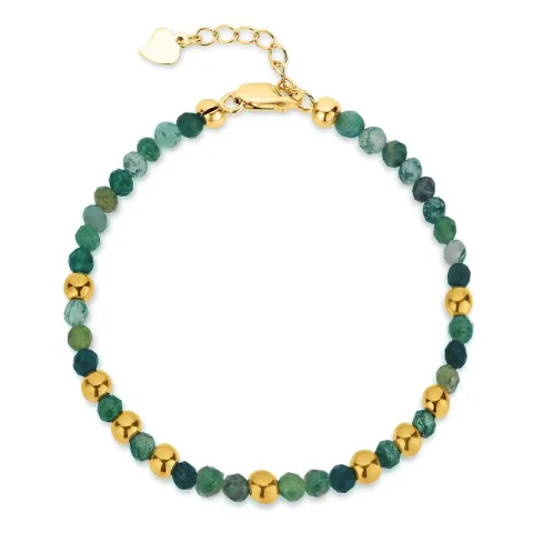 Armband mit Achat - Loom Stones