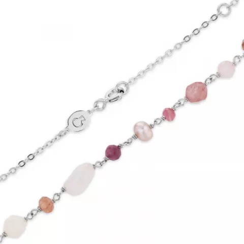 pink Halskette aus Silber  x 7,0 mm