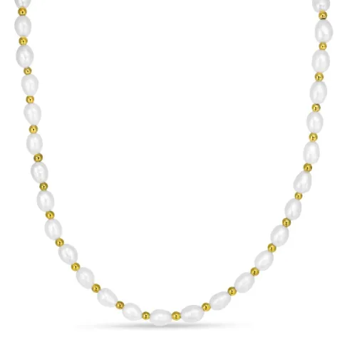 hematite Halskette mit Süßwasserperle