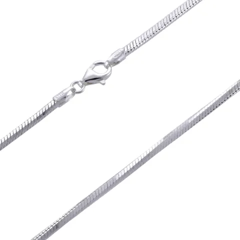 Schlangenhalskette aus Silber 45 cm x 2,0 mm