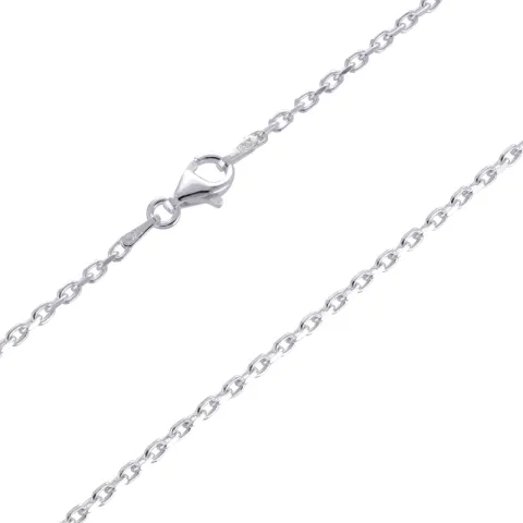 Karte Ankerhalskette aus Silber 42 cm x 2,0 mm