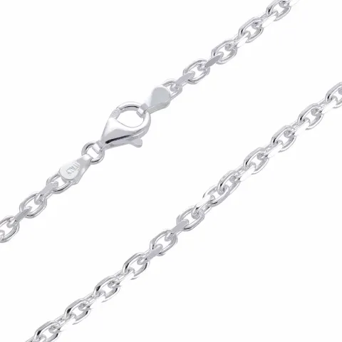 Elegant Ankerhalskette aus Silber 60 cm x 3,0 mm
