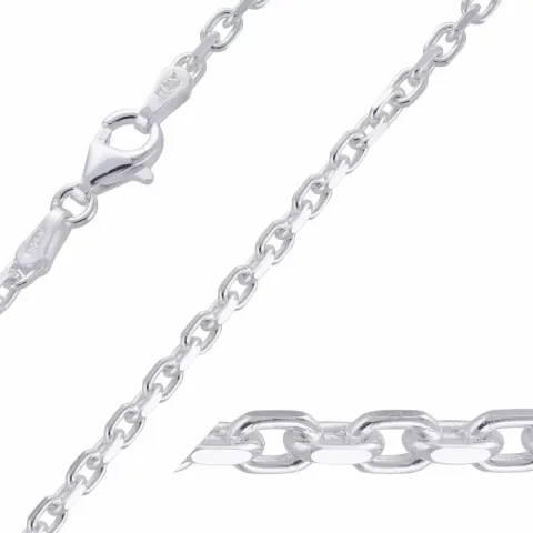 Ankerhalskette aus Silber 60 cm x 2,5 mm