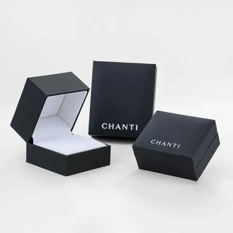 0,10 ct lab grown Diamant Anhänger in 9 karat Gold 0,10 ct