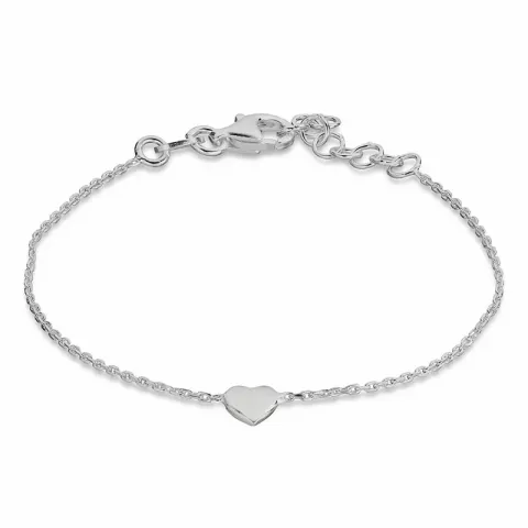 Kollektionsmuster Herz Armband aus Silber