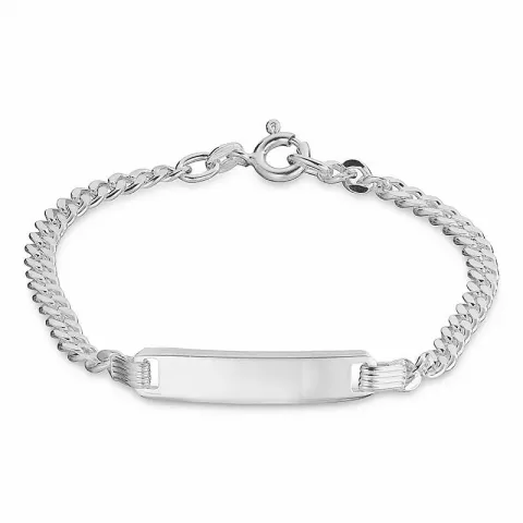 Panzerarmband aus Silber x 6,3 mm