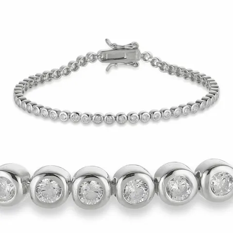 Kollektionsmuster Tennisarmband aus Silber  x 3,2 mm