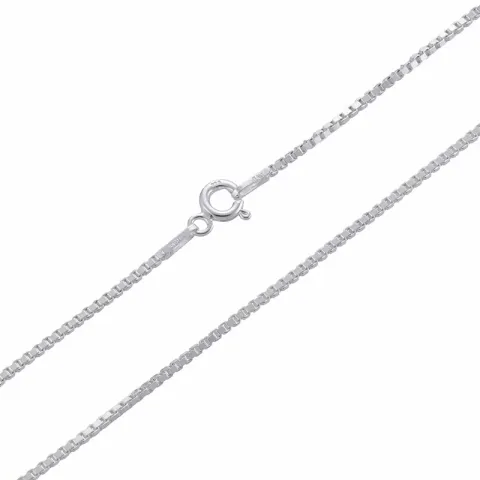 Karte Veneziahalskette aus Silber 38 cm x 1,2 mm