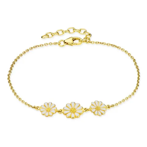 Marguerite Armband aus vergoldetem Sterlingsilber