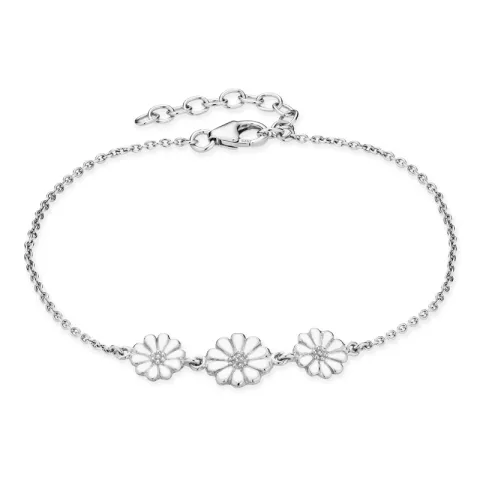 Marguerite Armband aus Silber