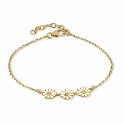 Kollektionsmuster Marguerite Armband aus vergoldetem Sterlingsilber