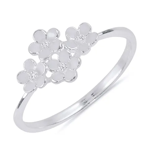 Kollektionsmuster Marguerite Ring aus Silber