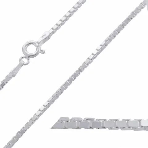 Veneziahalskette aus Silber 38 cm x 1,4 mm