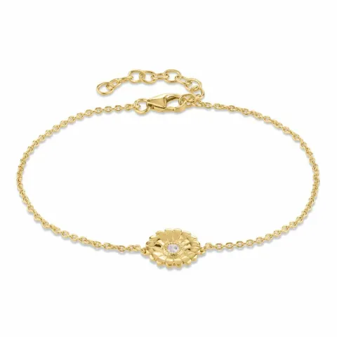 Marguerite Armband aus vergoldetem Sterlingsilber