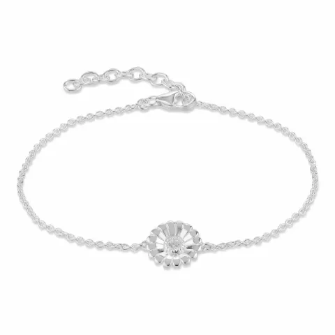 Marguerite Zirkon Armband aus Silber