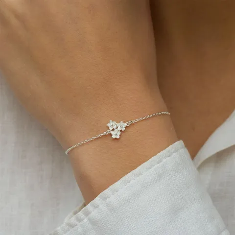 Marguerite Armband aus Silber