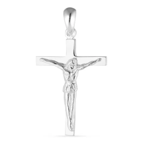 Kreuz mit Jesus Anhänger aus Silber