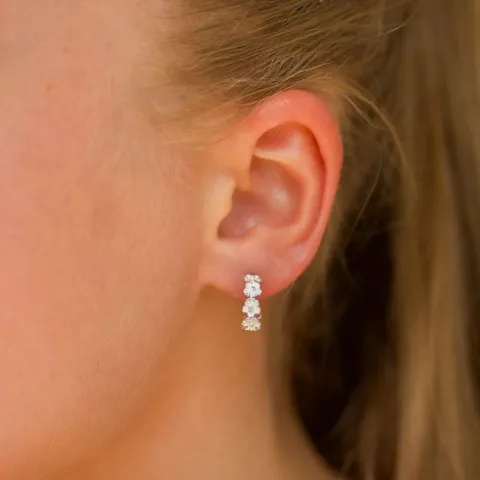 12 mm Marguerite Kreole in Silber - Majse