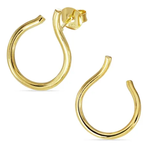 Ohrringe in vergoldetem Sterlingsilber