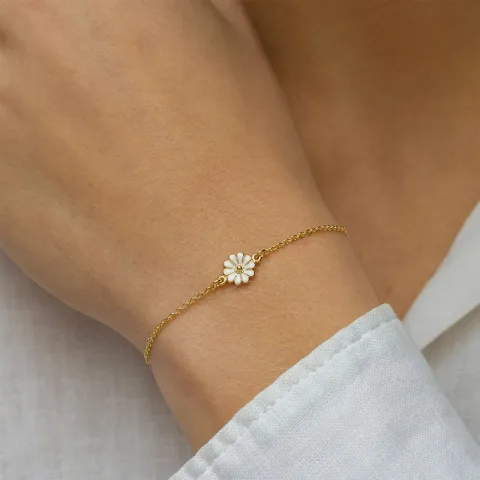 Marguerite Armband aus vergoldetem Sterlingsilber - Maggie