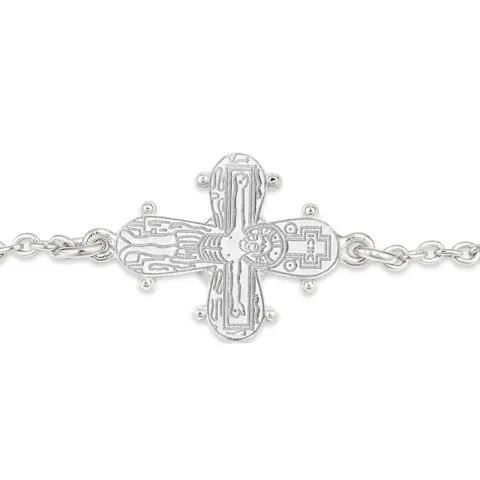 Dagmarkreuz Ankerarmband aus Silber