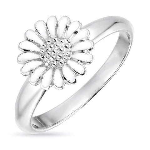 10 mm Marguerite Ring aus Silber - Matilda