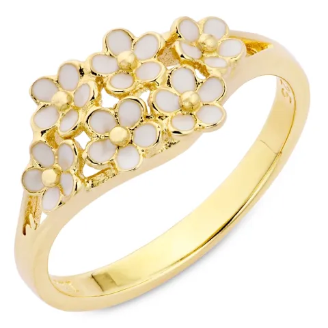 Marguerite Ring aus vergoldetem Sterlingsilber