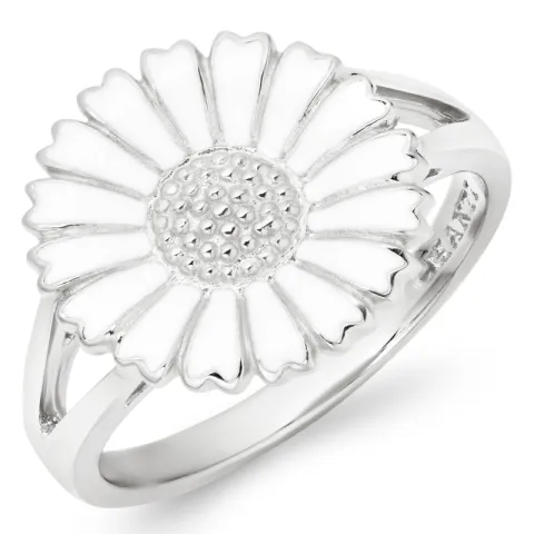 14 mm Marguerite Ring aus Silber - Marie