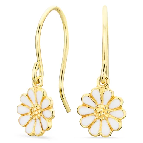 Marguerite Ohrringe in vergoldetem Silber