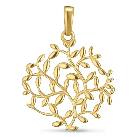 Blatt Anhänger aus 9 Karat Gold - Gold Collection