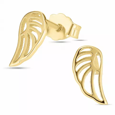 Flügel Ohrringe in 8 Karat Gold