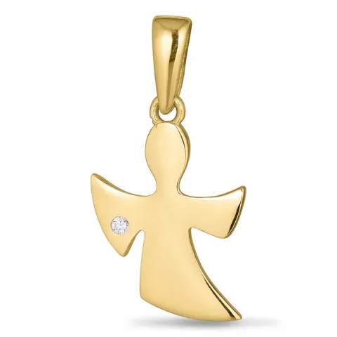 Engel Anhänger aus 8 Karat Gold