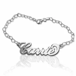 Name Armband in Silber