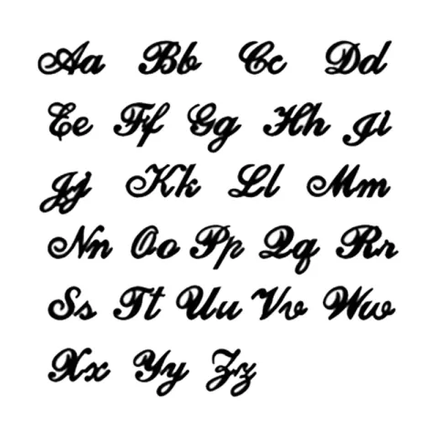 Namenskette mit Anhänger in 9 Karat Gold