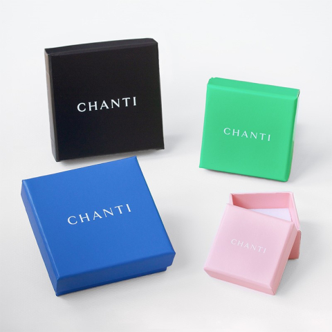 Tropfen blauem Jadestein Ohrringe in vergoldetem Silber - Loom Stones