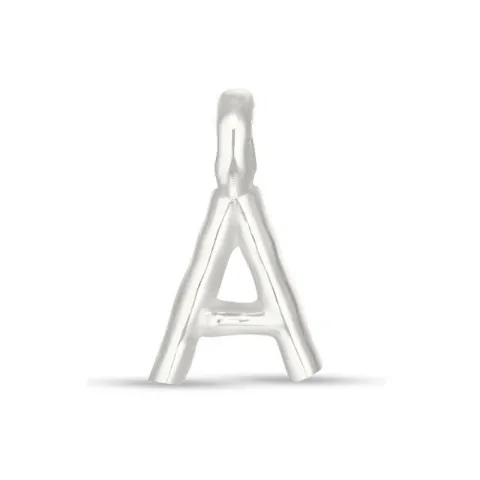 buchstab a Anhänger aus Silber
