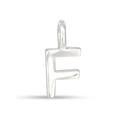 buchstab f Anhänger aus Silber