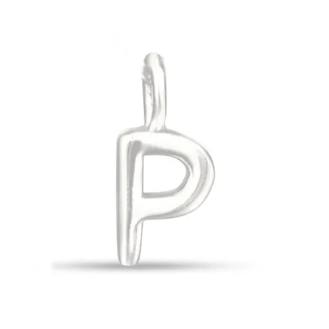 buchstab p Anhänger aus Silber - My Letter