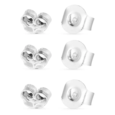 3 Paar Butterflys in Silber