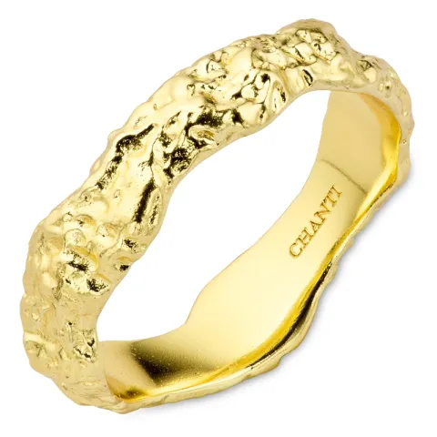 Ring aus vergoldetes Messing