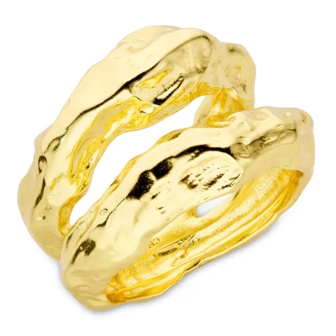 Ring aus vergoldetes Messing - Eliné