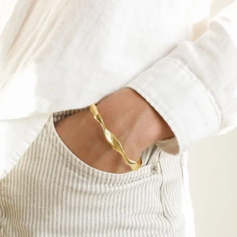 Armband aus vergoldetes Messing - Eliné