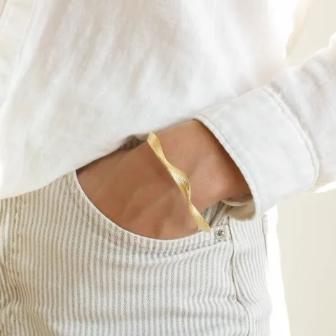 Armband aus vergoldetes Messing - Eliné