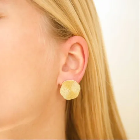 Ohrringe in vergoldetes Messing - Eliné