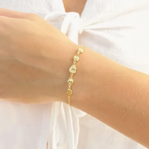 Armband aus vergoldetes Messing - Eliné