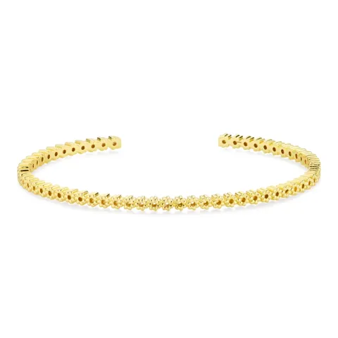 Blumen Armband aus vergoldetes Messing - Eliné