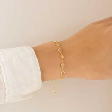 Armband aus vergoldetes Messing - Eliné