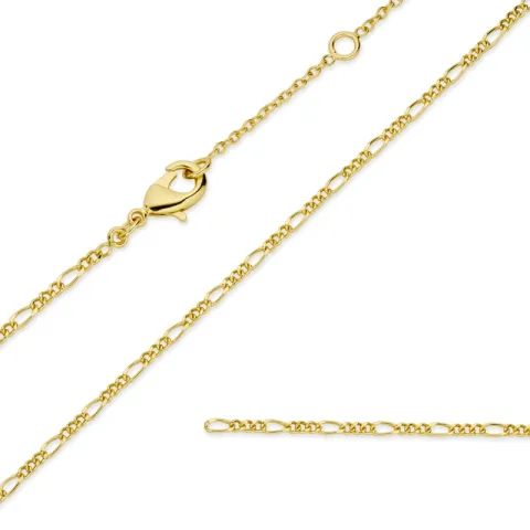 Halskette aus vergoldetes Messing - Eliné